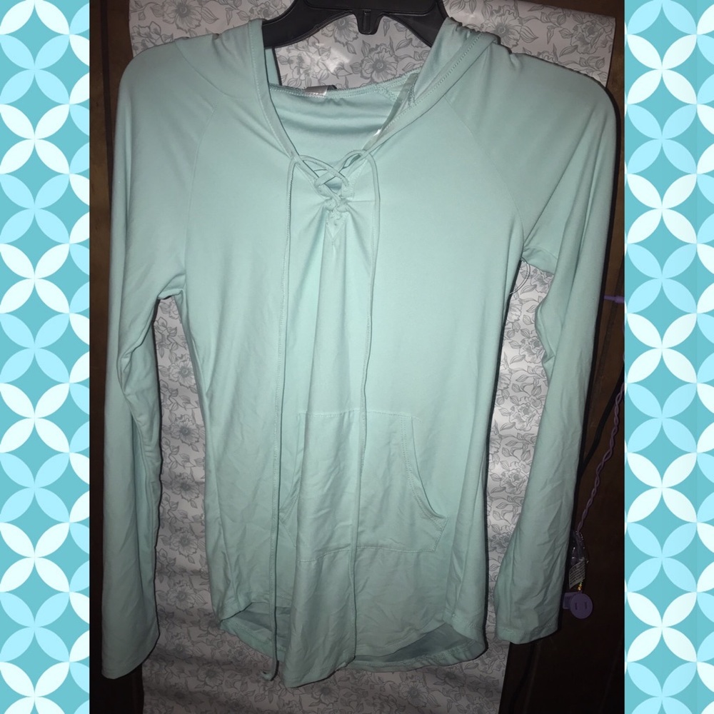 Powder Blue Pullover Shirt!
